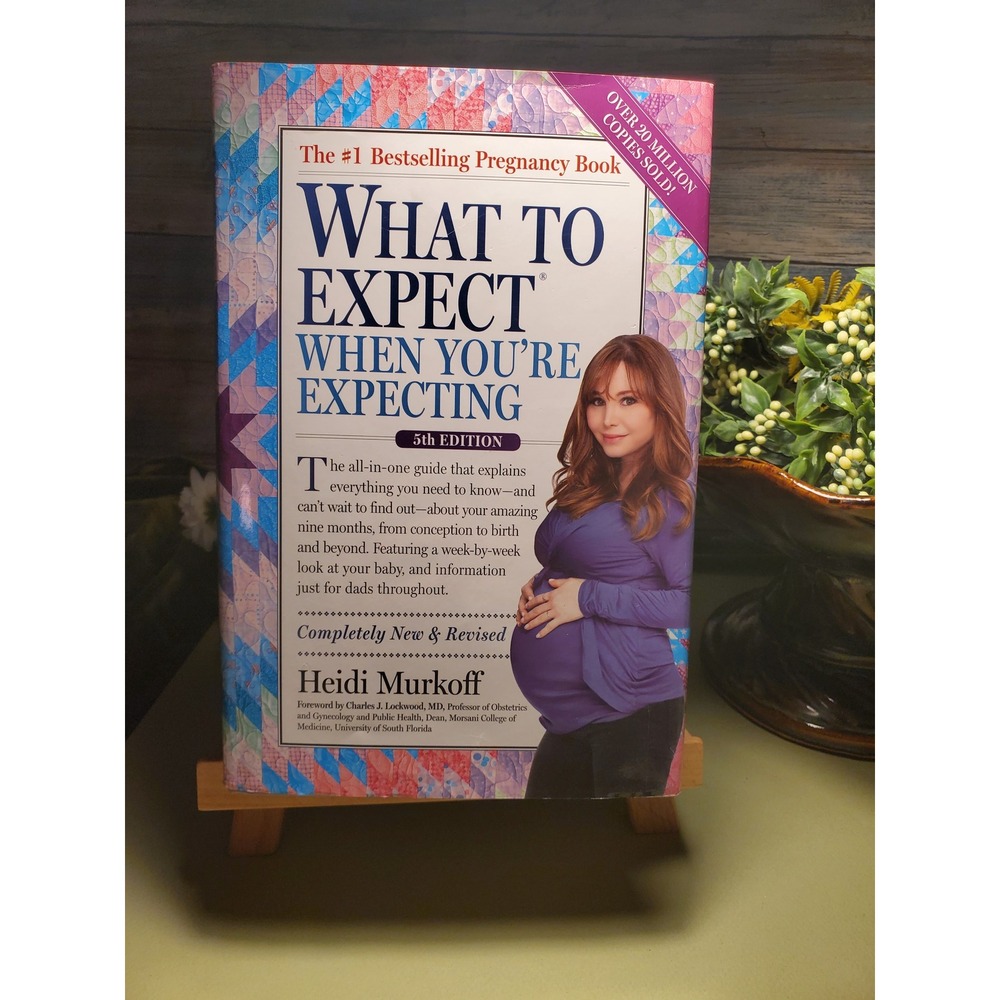 😎What to Expect When Youre Expecting‎ 5th Edition Pregnancy Book Heidi Murkoff